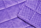 TONGDADA Minky Weighted Blanket | 40''x60'', 7lbs | Cozy and Soft Minky - Image 5