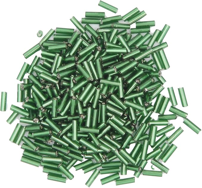 EuTengHao 9600pcs Tube Beads Kit Glass Bugle Seed Beads Small Craft Beads - Image 8