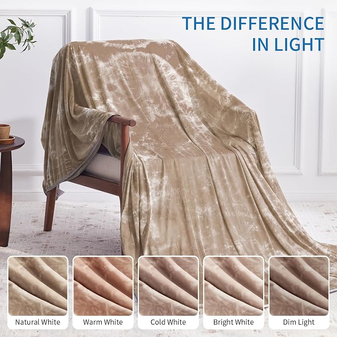 Guohaoi Cooling Throw Blanket for Hot Sleepers, Decortive Tie Dye, Arc-Chill - Image 6