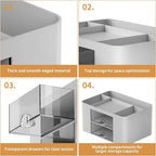 Marbrasse Pen Organizer with 2 Drawer, Desk Organizers and Accessories with 5 - Image 6