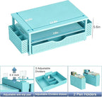 Spacrea Desk Organizer and Accessories, Computer Monitor Stand Riser - Image 5