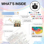 Yezavesu Framed Paint by Numbers Kit - Image 5