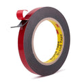 3M Automotive Acrylic Plus Tape, 0.55" x 18Ft, Dark Gray | Double Sided Tape by AdhesiveTapeAppliedtoLife