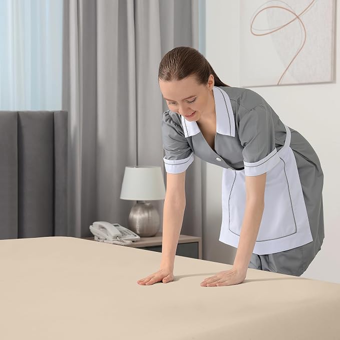 Royale Linens Extra Deep Pocket Queen Fitted Sheet Only - Image 8