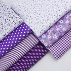 7Pcs 20" x 20" Cotton Fabric DIY Making Supplies Quilting Patchwork Fabric Fat - Image 2