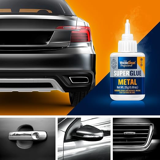 WoldoClean Metal Super Glue 25g Extra Strong Adhesive - Image 3