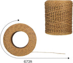 Syhood 673 Feet Floral Vine Bind Wire Rustic Wrapping Wire - Image 2