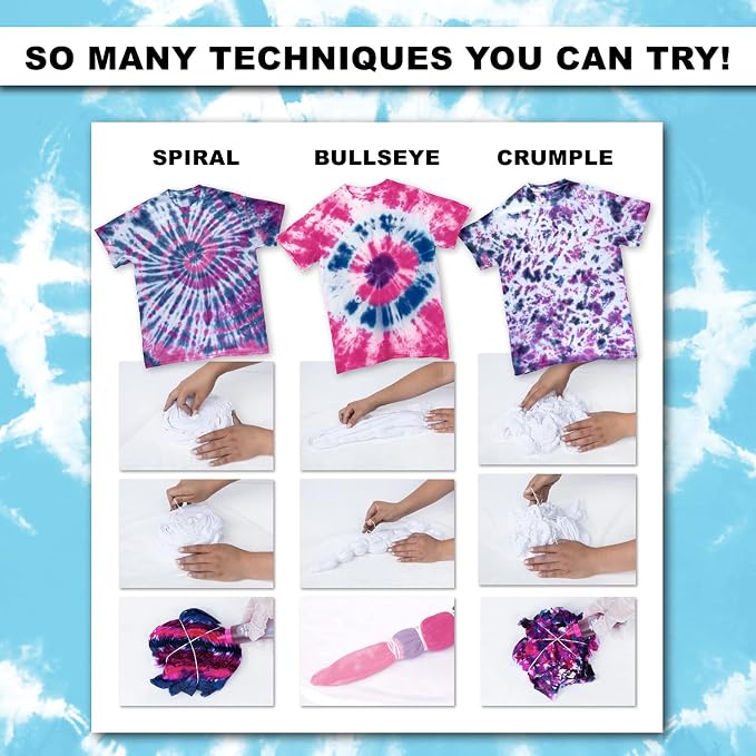 Tulip 20 Tie Dye, 24 Bottle Storage Tub, Color Spectrum - Image 8