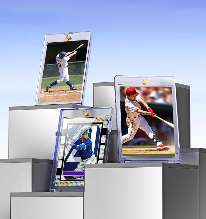 50ct Magnetic Card Holder, 35pt One Touch Card Holder, U-V Protectors Hard - Image 6