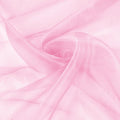 VACVELT Light Pink Sheer Organza Fabric by The Yard 60" Wide | Semi-Transparent by VACVELT