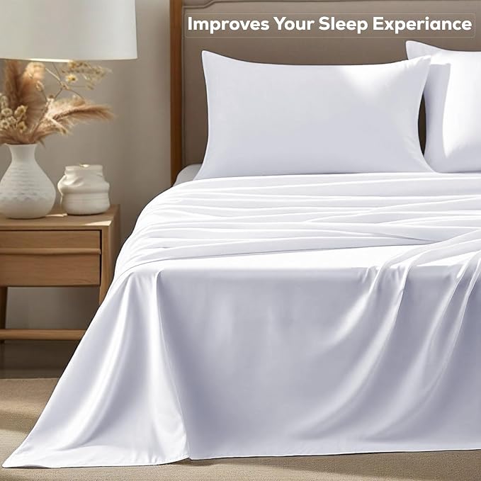 GOLD TEXTILES Full Flat Sheet 12 Pack – Brushed Microfiber Top Sheets - Image 6