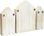 Ikee Design House-Shaped Wooden Shadow Cubby Box Display Shelf Organizer - Image 4