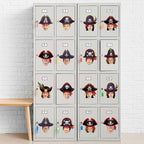gisgfim 80Pcs Pirate Cutouts Adventure Decorations Bulletin Board Skull Hat - Image 7