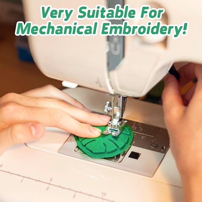Funria 17pcs 3mm Puff Embroidery Foam 9“ x 12”, Creates a 3D Embroidery Effect - Image 3