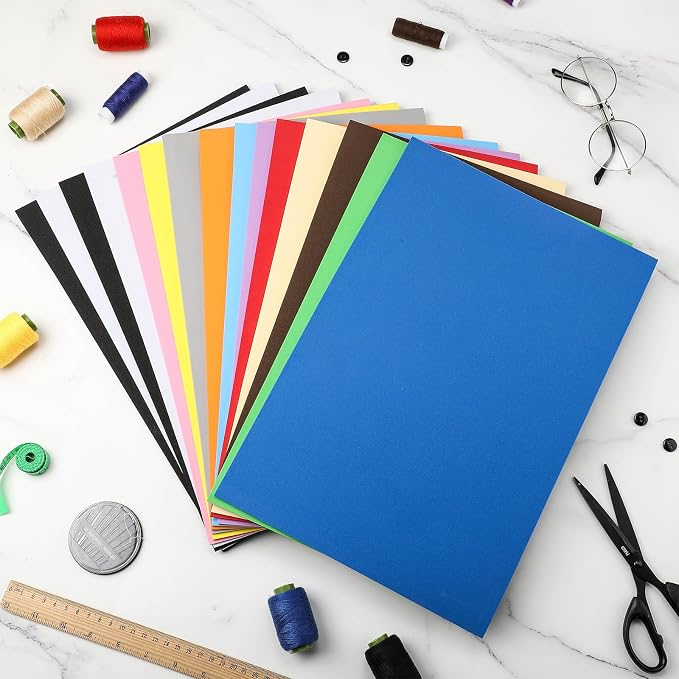 Innconee 15 Pcs Embroidery Foam 3mm Thick 10 x 15 Inch 3D Puffy EVA Foam Sheets - Image 5