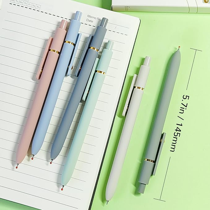 UIXJODO Gel Pens, 0.5mm Fine Point Smooth Writing Pens, High-End Series - Image 5