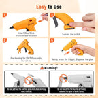 Katerk 3.7V Cordless Hot Glue Gun Kit - Image 8