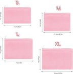 12 Pieces Cotton Canvas Makeup Bag, Blank DIY Craft Bag - Image 7