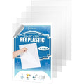 5 Pack of 24 x 36" PET Sheet/Plexiglass Panels 0.06" Thick; Use by CalPalmy