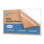 Large Plexiglass Sheets 1/8 Inch Thick by FabGlassandMirror