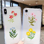 50PCS Transparent Flora Scrapbook Stickers, Flower-F | Vintage Aesthetic Flowers - Image 7