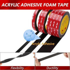3M 5925 Double Sided Tape, 0.75 in x 16.4 ft Heavy Duty Foam Tape | 0.025 in - Image 5
