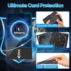 500 Counts Black Card Sleeves, Matte Card Sleeve Deck Card Protectors, Trading - Image 4