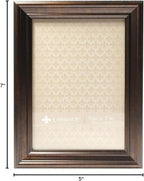 Lawrence Frames 535557 Bronze 5x7 Classic Detailed Oil Rubbed Picture Frame - Image 5