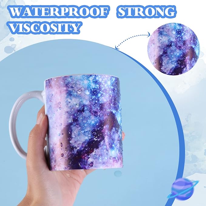 Tintnut Galaxy Permanent Vinyl 12x10in 10 Sheets Permanent Adhesive Vinyl | - Image 5