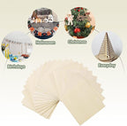 2 Pack Plywood Sheets, 17.1" x 17.1"x 1/4" Basswood Sheets | 6mm Basswood Craft - Image 6