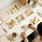 110Pcs Dried Flowers for Crafts, Dried Pressed Flowers for Resin Molds - Image 7