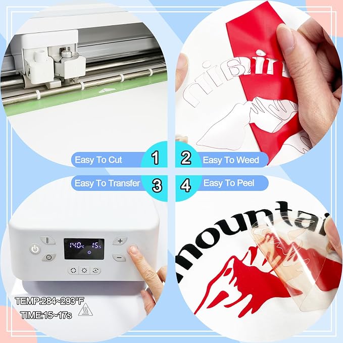 3D Puff Heat Transfer Vinyl, 3D Raised Texture Vinyl - Image 4