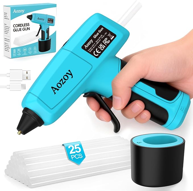 Hot Glue Gun Cordless by AOZOY