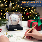 JupDec Baseball Display Case for Single Autograph Ball, UV Protected Stand Box - Image 7