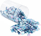 Mandala Crafts 6mm Flat Round Pastel Sequins by MandalaCrafts