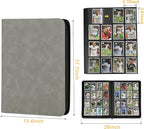 16 Pocket Ringless Side Loading Trading Card Binder, 1024 Cards PU Fixed Page - Image 2