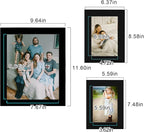 LUCKYLIFE Picture Frame Set 10-Pack, Gallery Wall Frame Collage - Image 2