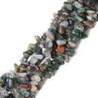 LAIDANLA Indian Agate 400pcs Natural Chip Stone Beads 5-8mm Healing Crystal - Image 2