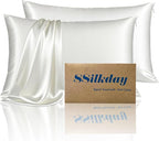 Mulberry Silk Pillow Cases 2 Pack Standard Size by Unknown