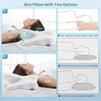 DONAMA Cervical Pillow for Neck and Shoulder Pain Relief, Cooling Contour - Image 2