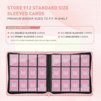 Premium Card Binder 12 Pocket for 720 Pockets Trading Card Binder, PU Zipper - Image 3