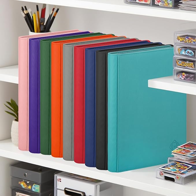 Premium Card Binder 16 Pocket, Trading Card Binder Holds up to 1000+Cards - Image 7