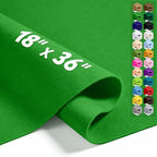 Classic Green 18" X 36" Felt Fabric Sheet by Luceinvita