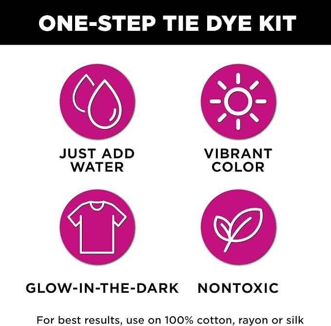 Tulip Glow Tie-Dye Tub, Design Your Looks, Add Glow Effects to Your Favorite - Image 3