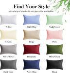 MR&HM King Pillow Cases Set of 2, Cooling Pillow Case - Image 8