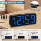 Peakeep Small Digital Alarm Clock Plug in - Image 5