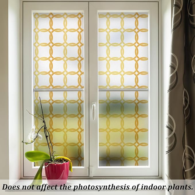 DKTIE Celtic Knot Seamless Pattern Full Privacy Window Film - Image 8