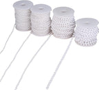 8mm Crafts Faux Pearl Beads Garland Pearl Bead Roll Strand of Pearls to - Image 5