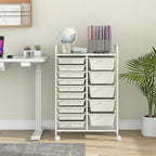 BECOMFORT 15-Drawer Rolling Cart - Image 2