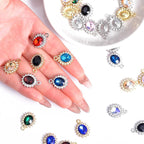stino 40/48Pcs Paired Crystal Pendants Charms - Image 4